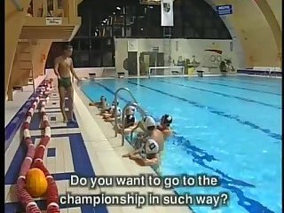 Gay hunks in the swimming pool